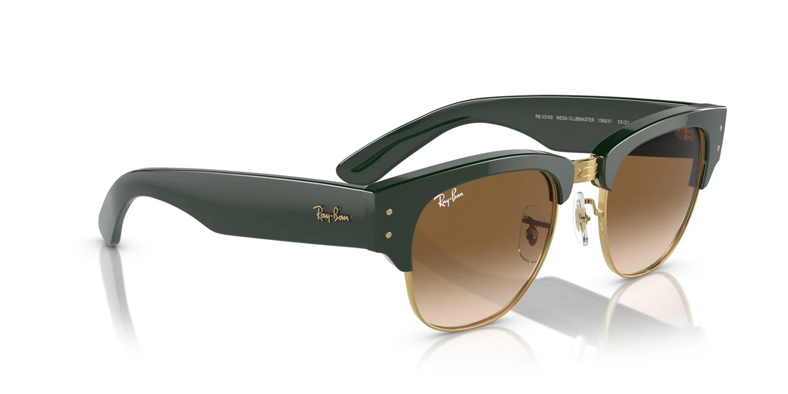 Ray-Ban Mega Clubmaster 0316S Sunglasses - view 33
